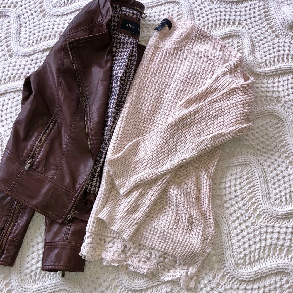 Forever21 blush sweater🎀